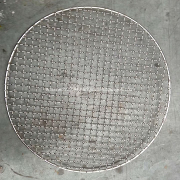Malla de alambre para barbacoa de uso único (desechable) de agujero cuadrado